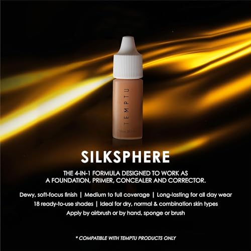 TEMPTU SilkSphere Airbrush Foundation - 4-in-1 Liquid Makeup