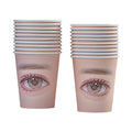Eyelash Practice Paper Cups - 20 Pieces for Lash Extension Training