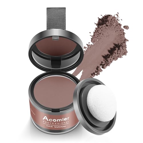 Acomler Root Cover Up Powder for Hair Touch Up Gray Hair & Bald Spots