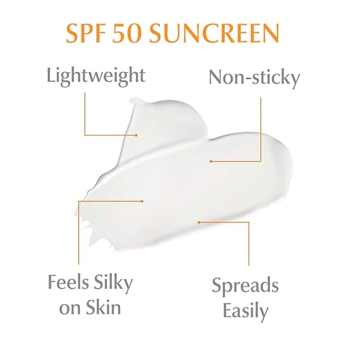 Eucerin Sun Sensitive Mineral Sunscreen Lotion SPF 50, Hypoallergenic, Fragrance Free Sunscreen with Zinc Oxide Protection, 4 Fl Oz Tube