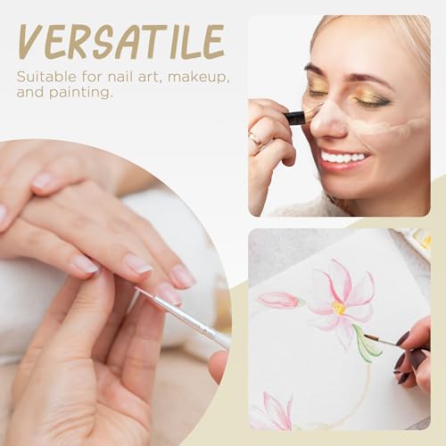 Resin Nail Art Palette with Gold Edge – Polish Mixing & Display