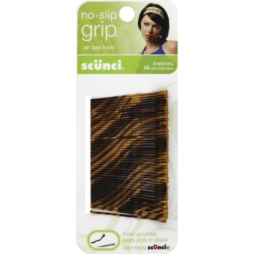 Scunci No-Slip Grip Bobby Pins, 48 ct.