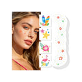 Cerlaza 40 Pc Waterproof Glitter Temporary Tattoos & Freckles