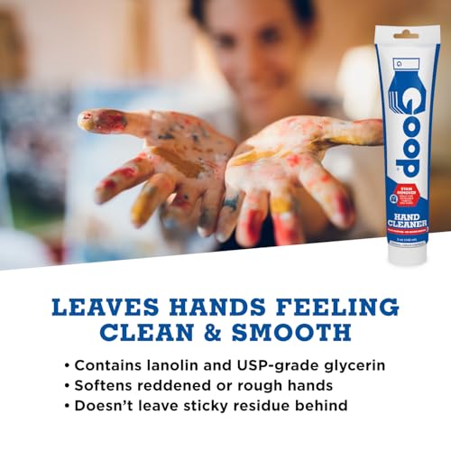 GOOP Natural Waterless Hand Cleaner & Stain Remover 5oz Tube Pack of 2