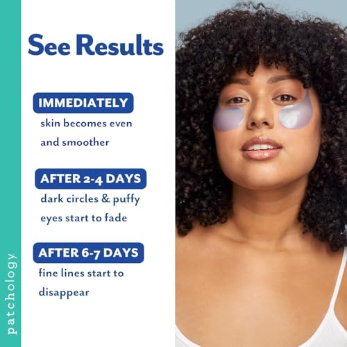 Patchology Restoring Night Eye Patches - Retinol & Peptides, 30pk