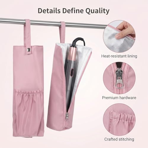 Heat Resistant Hair Tool Organizer & Travel Bag | QFGasre