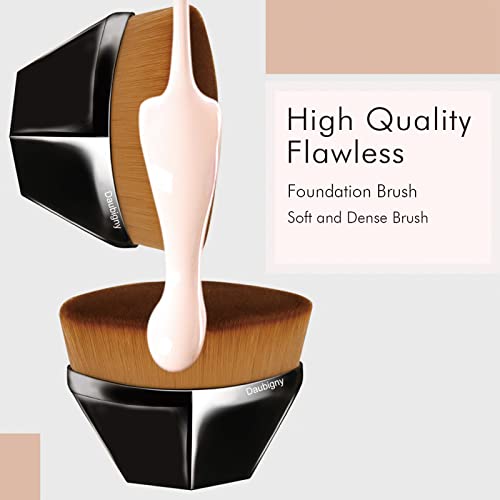 Daubigny Foundation Brush Flat Top Kabuki - Soft Bristles