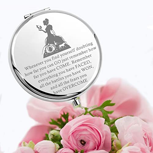 Lywjyb Birdgot Movie Inspired Gift Movie Inspirational Compact Makeup Mirror for Her