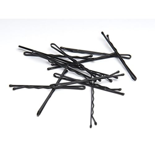 Diane, 2" Bobby Pins D452, BLACK, 300 Count