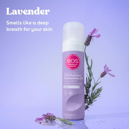 Eos Shea Better Shave Cream for Women - Lavender 7 Fl Oz Pack of 2