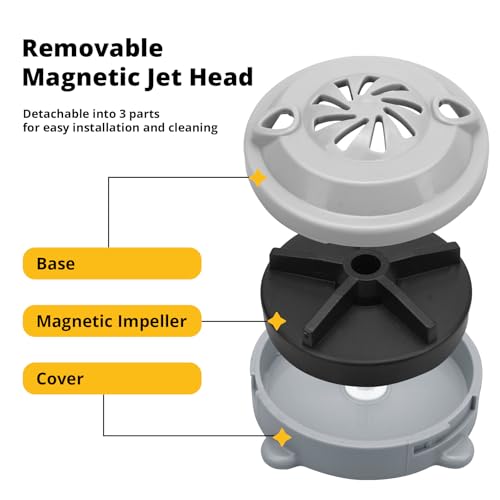 BF-004 Pipeless Magnetic Jet Head Motor for Pedicure Spa Chair