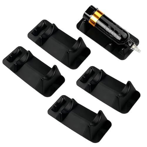 ZG Tattoo Pen Holder 5-Pack Silicone Stand Anti-Slip