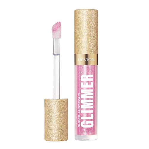 Revlon Super Lustrous Glimmer Gloss Non-Sticky Lip Gloss 002 Pink Prisma
