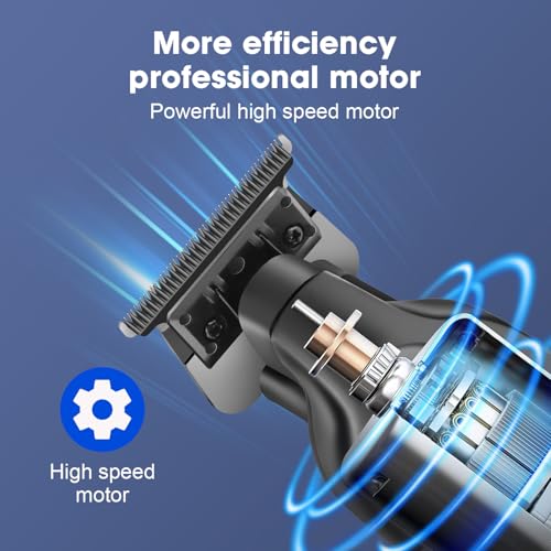 KEMEI Professional Hair Clipper for Men,Cordless Rechargeable Hair Clipper, Clipper and Trimmer for Hair Cutting, Haircut Clipper, Gift for Men