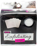 Jacent Mini Exfoliating Facial Sponges - Square Cleansing & Makeup Removal Pads