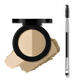KYDA 2-Color Eyebrow Powder Duo with Brush, Waterproof