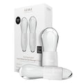 GESKE SmartAppGuided¢â Cool & Warm Duo Eye Massager | 7 in 1 | Time-saving Dual Massager | For Eyes & Face | Battery-free Cooling & Warming | Firms, Relaxes & De-Puffs Skin