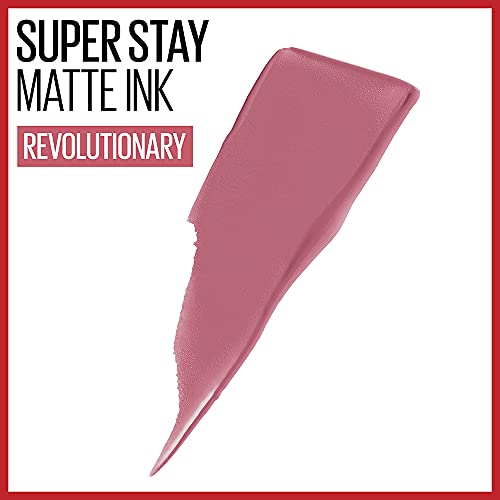 MAYBELLINE Super Stay Matte Ink Liquid Lipstick Makeup Long Lasting High Impact Color Up to 16H Wear Light Mauve Pink and Mauve Pink, 2 Count