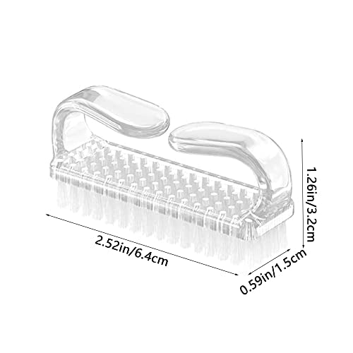 5-Pack Fingernail Brush Set with Soft Bristles for Cleaning