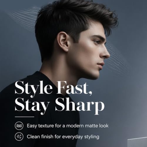 Men's Quick-Dry Matte Styling Mud Spray 150ml