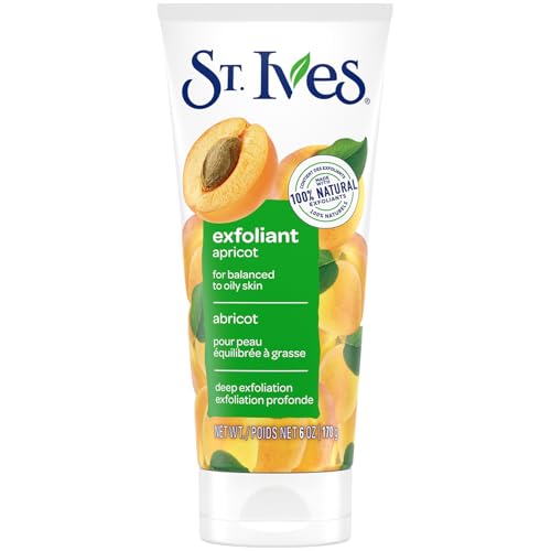St. Ives Apricot Facial Scrub 6oz - Face Exfoliant