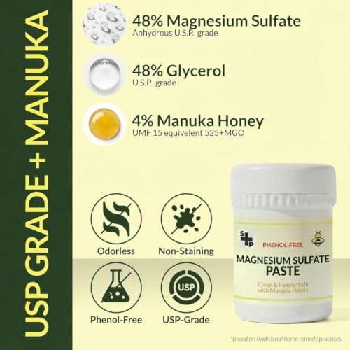 Magnesium Sulphate Paste with Manuka Honey 525+ MGO