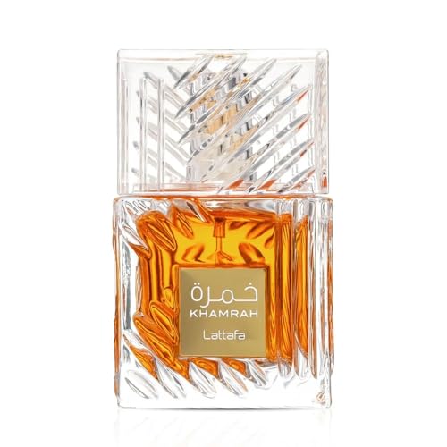 Lattafa Khamrah Eau de Parfum – Aromatic Spicy Unisex Fragrance, 100ml