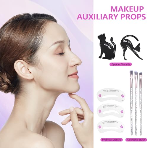 Complete Makeup Kit Set for Teens & Women with Brushes