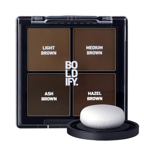 Boldify Hair Root Touch Up Powder Sample Kit - Gray Coverage