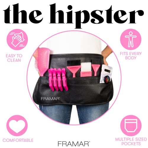FRAMAR Hipster Salon Belt with Shears Pouch for Hair Stylists
