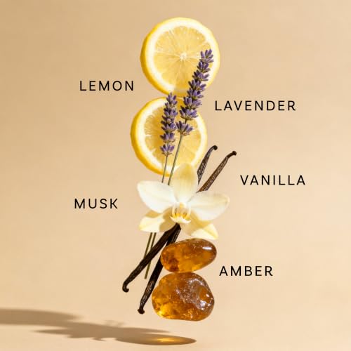 Men's Luxury Perfume Gift Set - 4 Fragrances with Citrus, Woody & Sweet Notes