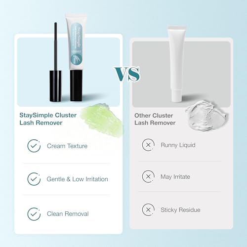 Lash Remover Cream for Extensions - Fast 3-Min Removal