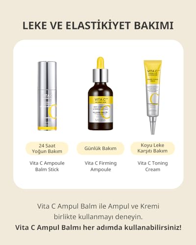 MISSHA Vita C Plus Ampoule Balm Stick - Instant Wrinkle Care & Hydration