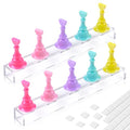 Nail Painting Stand with Reusable Putty - 2 Sets Acrylic Holder