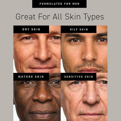 Brickell Men's Renewing Face Scrub | Deep Exfoliating Facial Cleanser
