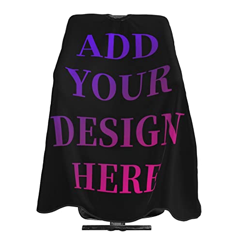 Personalized Barber Cape for Men Salon Logo Name Hair Cutting Cape with Custom Design