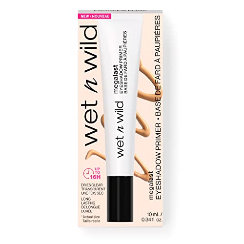 Wet n Wild Eyeshadow Primer - Lightweight, Vitamin E Infused, 0.03 Ounce