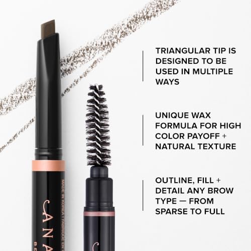 Anastasia Beverly Hills Brow Definer Mini 3-in-1 Contour Pencil for Brows