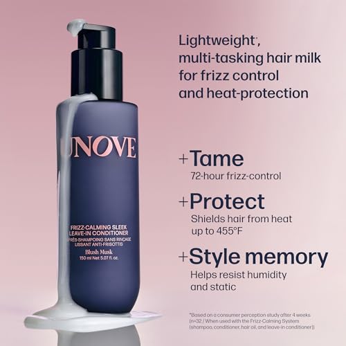 UNOVE Leave-In Conditioner for Frizz Control & Heat Protection - 150 ml