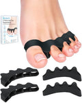 Silicone Toe Separators for Bunion Relief & Alignment - 4PCS
