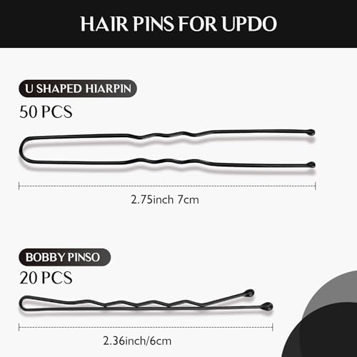 Hair Volume Filler & Bobby Pins Kit for Updos