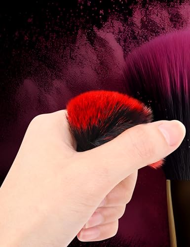 Rechargeable Electric Makeup Brush with 10 Speeds for Blending, Contouring & Highlighting