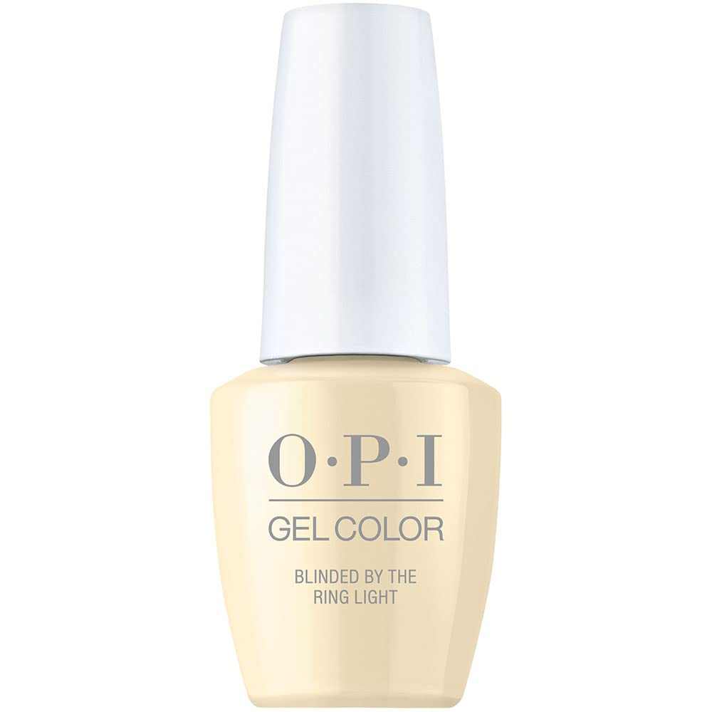 OPI Gel Color, Blinded by the Ring Light, Yellow Gel Nail Polish, me myself Spring ??3 Collection, 0.5 fl oz.