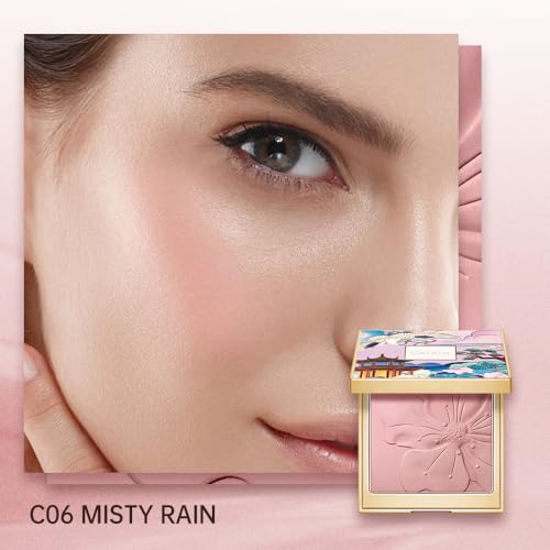 Catkin Baked Blush Powder - Misty Rain Pink, 10g