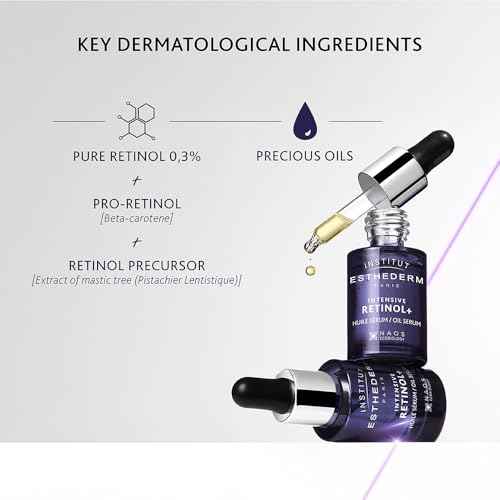 Institut Esthederm - Intensive Retinol - Face and Neck - Anti-aging - Wrinkles - Firming Serum - Sensitive Skin