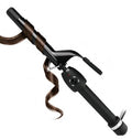 StyleCraft Stay-Temp Black Gold Professional Curling Iron with Thumb