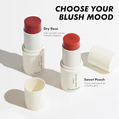 Natural Amor Blush Stick - Multi-Use Makeup for Cheeks, Lips & Eyes