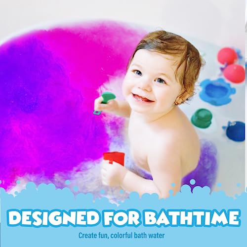 Tub Works Bath Color Fizzies 150 Count for Kids