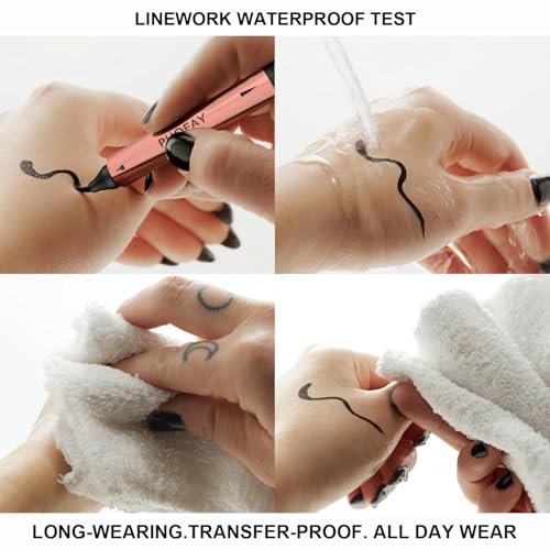 PHOFAY Double Head Eyeliner Pen – Smudge-Proof, Long-Lasting