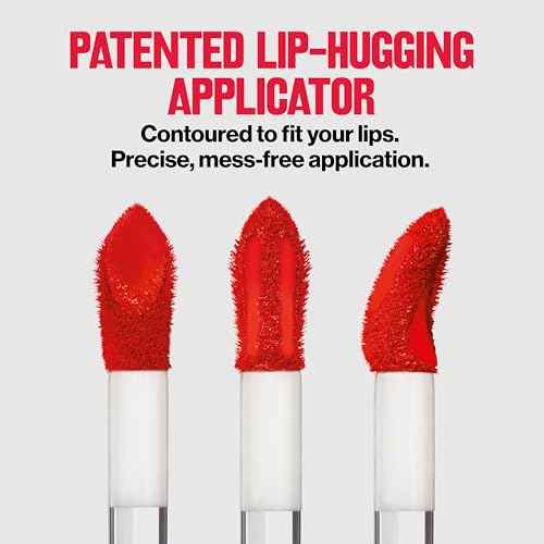 Revlon ColorStay Limitless Matte Liquid Lipstick, Vegan Formula, No-Budge, Longwear Lip Color, Long Lasting, Lightweight/Comfortable, Waterproof, 015 Hype Girl, 0.17 fl oz